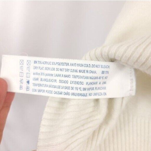 Forever 21 Soft Rainbow Sweater Size L - Picture 6 of 7